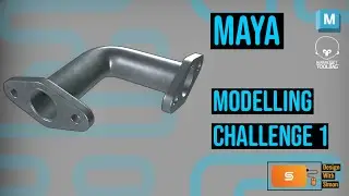 Maya Tutorial:  Modelling Challenge 1