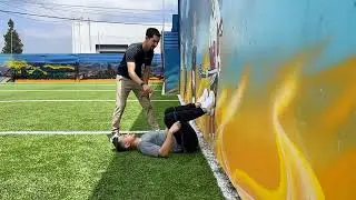 Hip Adductor Stretch With Band