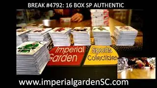 BREAK #4792 : 16 BOX 2023-24 #upperdeck SP AUTHENTIC HOBBY NHL HOCKEY CASE BREAK