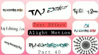 Trending Alight Motion Text Effect 2022 || New Trending Reels Text Effect || Text Effect Preset 2022