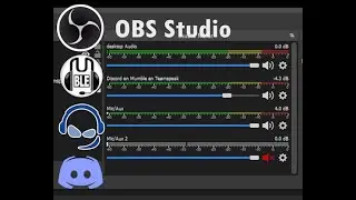 Separate Audio Tracks, Discord, Music in OBS Studio 