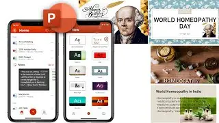 World Homeopathy Day | PowerPoint Presentation on World Homeopathy Day | Ppt in mobile | PowerPoint