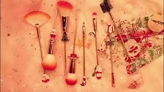 Christmas moose makeup brush set brush Color