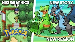 Pokemon GBA Rom Hack with NDS Graphics!