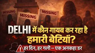 Delhi Alert 🚨 Har Saal Hazaaro Ladkiyan Gayab / delhi girls missing / women safety in delh 