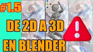 como hacer #chica estilo #anime en #blender 2024 #parte #1.5 (Asahi Serizawa) en español