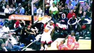 Lebron with another MVP alley oop