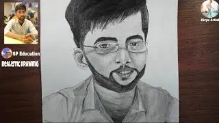 Sp Education Face Drawing Tutorial//Sridhar Padhi sir drawing// @sridharpadhiofficial @sridharpadhiclasses