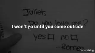 Check Yes Juliet by We the Kings (Lyrics)