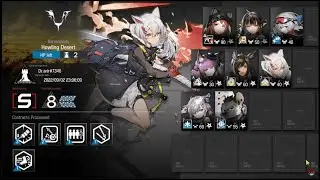 [ Arknights ] CC#8 Daily Stage Day 4 Risk 8 ft. Ash & Eunectes