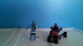 Lego Spiderman Spider Trike vs Electro review