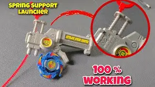 spring shooter beyblade launcher review | pocket toon
