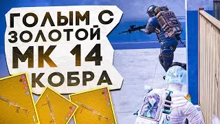 ГОЛЫМ С ЗОЛОТОЙ МК14 КОБРА НА ТОП ТАЛАНТ?! В НОВОМ METRO ROYALE / PUBG MOBILE / МЕТРО РОЯЛЬ