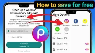How to picsart save problem .picsart photo save problem .Picsart photo Editing