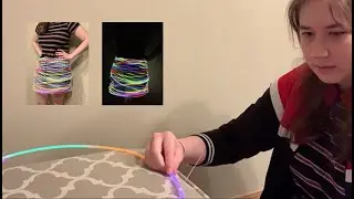 I Made a Glowstick Skirt