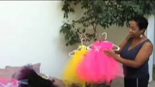 Learn How to make a Tutu Dress Part 1 Sample Dresses