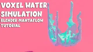 Voxel Fluid Simulation in Blender 2.9! - Blender MantaFlow Tutorial