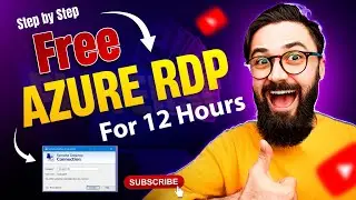 Free azure rdp | How to create free azure rdp | Microsoft azure rdp free | Free RDP 2024 | Azure RDP