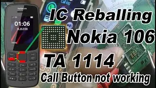 Nokia 106  TA 1114 call button not working Raza Mobile Repairing