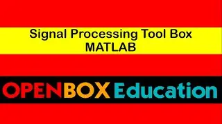 Signal Processing Toolbox MATLAB