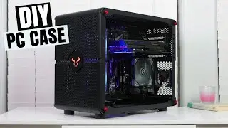 DIY PC Case: I BUILT THIS PC CASE FROM A PILE OF PARTS AND IT WAS... (Riotoro Morpheus)