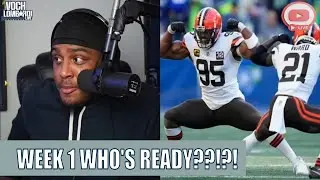 ✭ Cowboys vs Browns initial thoughts || React to audio || Voch Lombardi Live