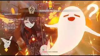 2.0 Abyss floor 12 (9-star clear) c0 Mona DPS, c1 Hu Tao DPS