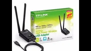 UNBOXING ADAPTADOR DE RED TP-LINK TL-WN8200ND
