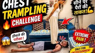Chest Trampling Challenge Video || Trampling Challenge 