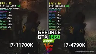 Alan Wake 2 | i7 4790K Vs i7 11700K | GTX 1660 Super