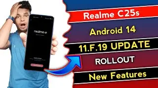Realme C25s September 2023 New Stable Update F.19 | Realme C25s Android 14 New Update Feature