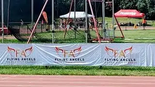 U16 Men 200m final, Anthony Phinn Brampton racers 23.14 Michael Ekeng 23.16 Spencer Brown 23.20