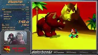 (WR) Diddy Kong Racing - All Characters 100% - 20:19:04 - dalerben61 - (Part 1/2)