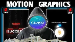 Create VIRAL Motion Graphics Animation In Canva | Trending Video for Content Creation