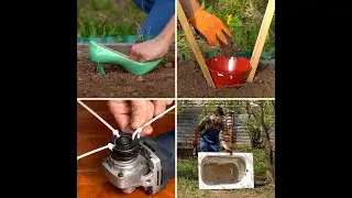 DIY greenhouse on your garden! ❄️ 