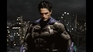 Robert Pattinson as Batman - Photoshop SpeedArt