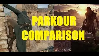 AC Unity vs AC Odyssey PARKOUR COMPARISON