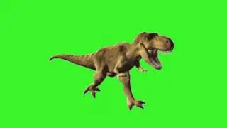 T Rex Green screen chroma Key