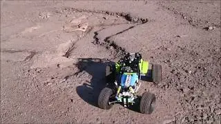 LEGO Technic 42037 customized with BuWizz and buggy motor