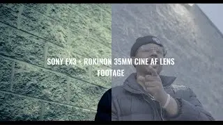 Sony FX3 Footage + Colored with Davinci Resolve: Film Look Creator