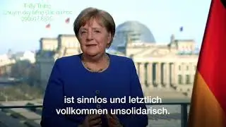 eine Rede@Corona#Pandemie#2023-Learning german with subtitles