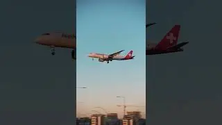 I was so close to it! ✈️😬