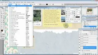 Diseño web con Photoshop y uso de texturas parte 13