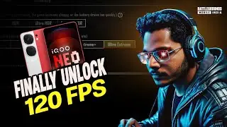 Finally Unlock 120 FPS On iQOO Neo 9 Pro ☠️🔥 #120fps #iqooneo9pro #unlock #HackurIsLive