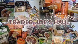 FALL 2022 TRADER JOE'S GROCERY HAUL | Come Back in Time with Me | LauraPaige
