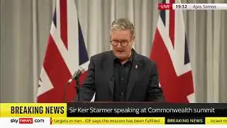 UK PM Keir Starmer: "Israel has the right to bomb  targets in Iran; Iran has no right to respond".