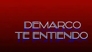 DEMARCO TE ENTIENDO 2019