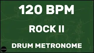 Rock II | Drum Metronome Loop | 120 BPM