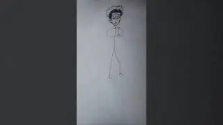 Stickman Gyomei drawing 😁 