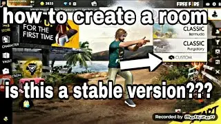 how to play custom mode in free fire battleground new update and info